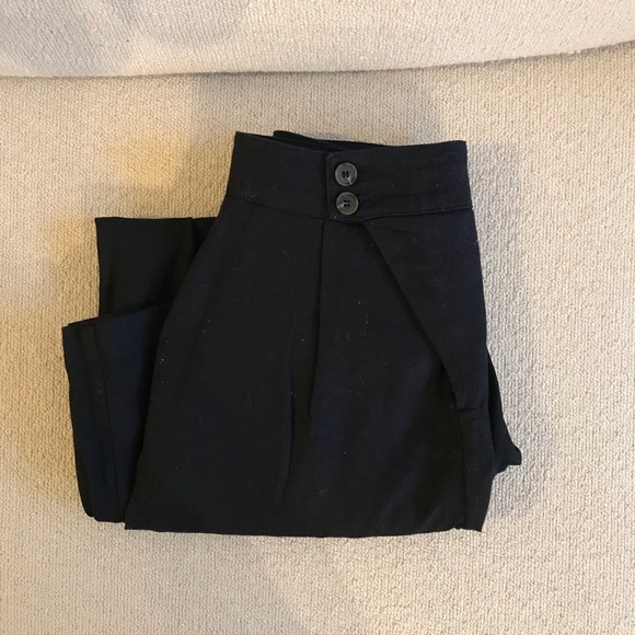 OAK + FORT Black Dress Pants - Picture 1 of 7